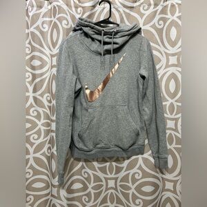 Women’s grey Nike hoodie